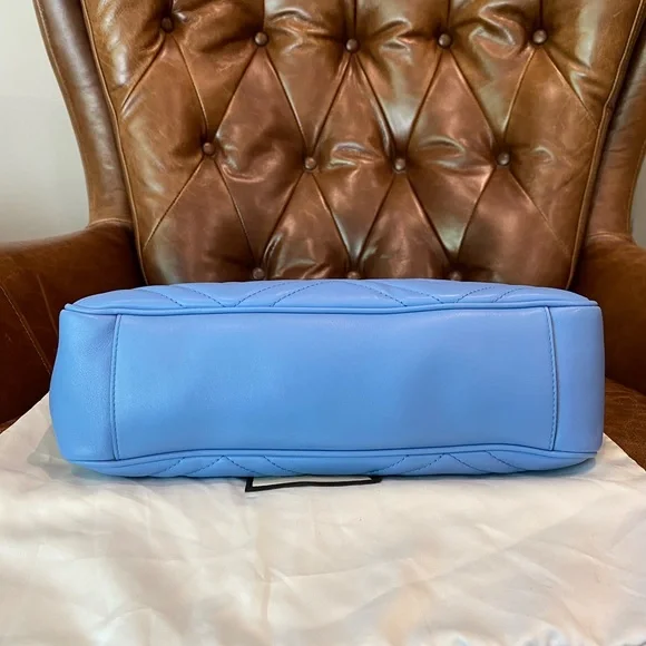 Gucci GG Marmont Chain Tote Matelasse Leather - Picture 5 of 15